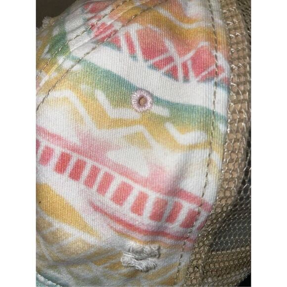 Santa Fe Print CC Baseball Hat - Picture 7 of 14